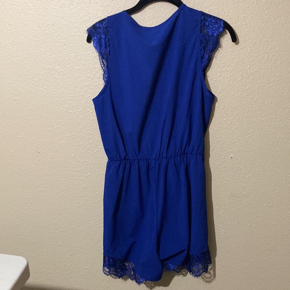 Sheer Lace Romper - Picture 2 of 3